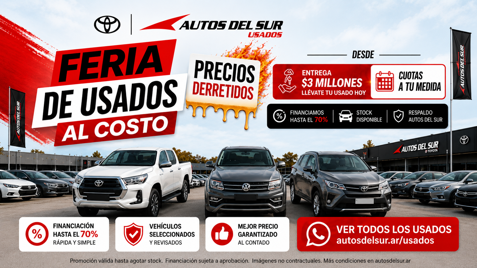 Usados al costo
